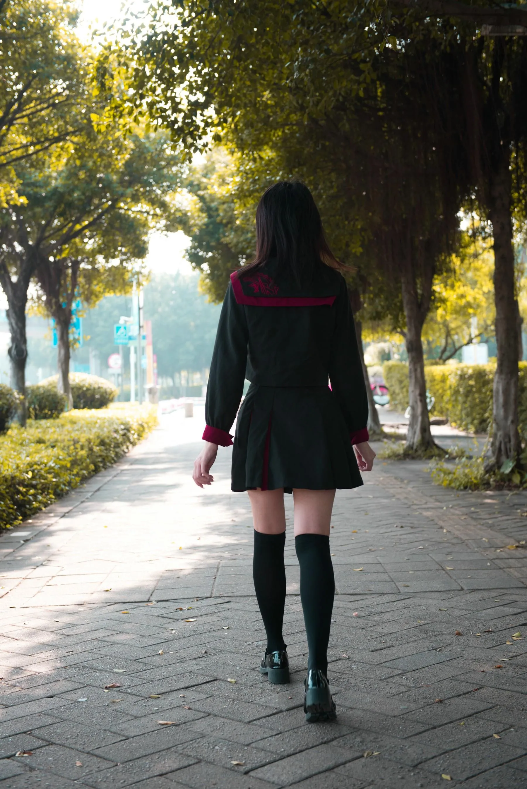 [魔镜街拍] NO.141 活力美术生JK美少女 [288P]插图9